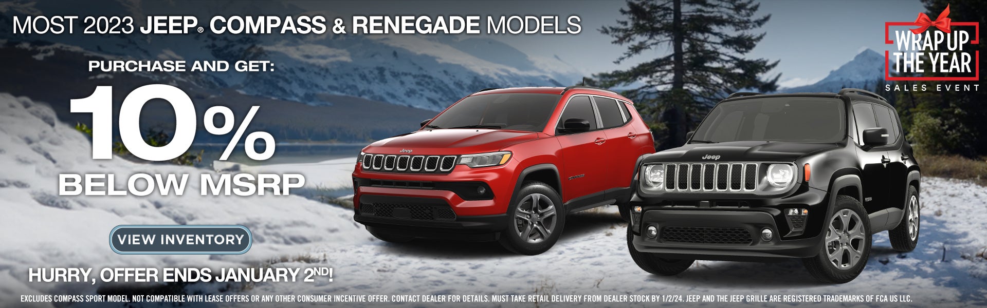 2023 Jeep Compass & Renegade
