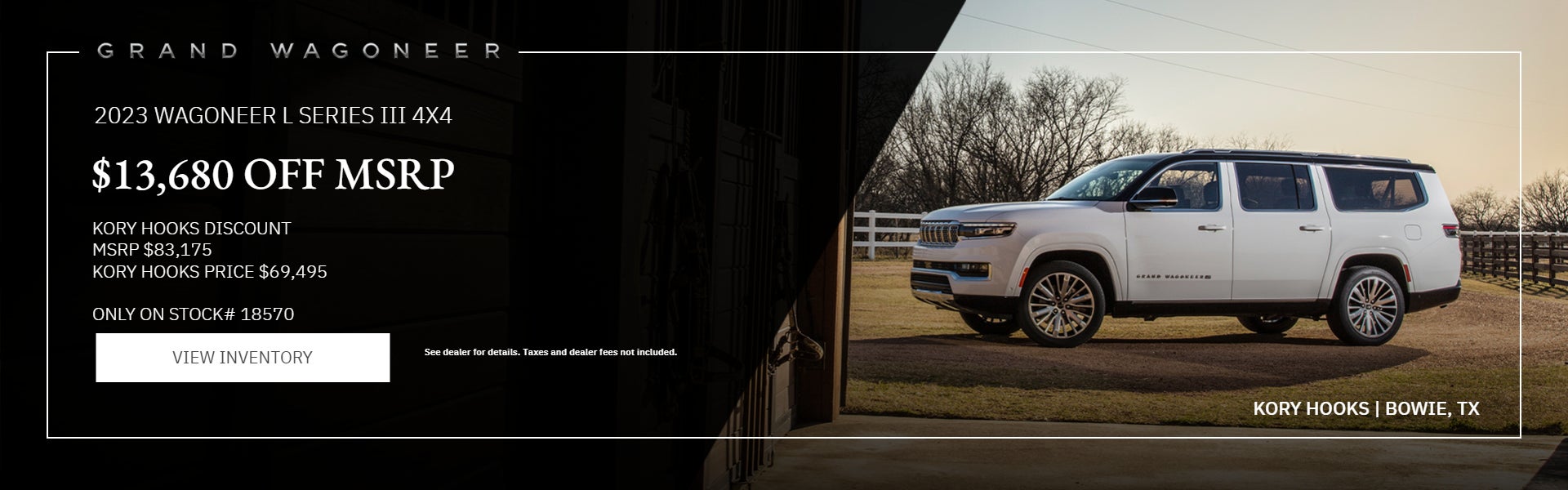 2023 Wagoneer Series III 